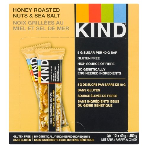 Kind - Bar Honey Roasted Nuts & Sea Salt