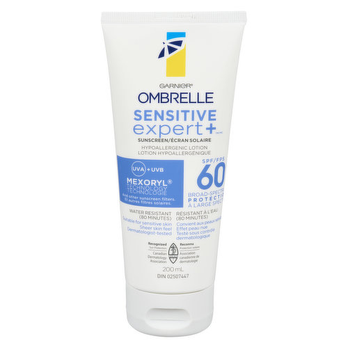Garnier - Sensitive Expert Hypoallergenic Sunscreen