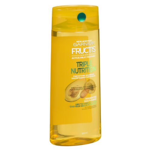 Garnier - Fructis Triple Nutrition Shampoo - Dry/Very Dry