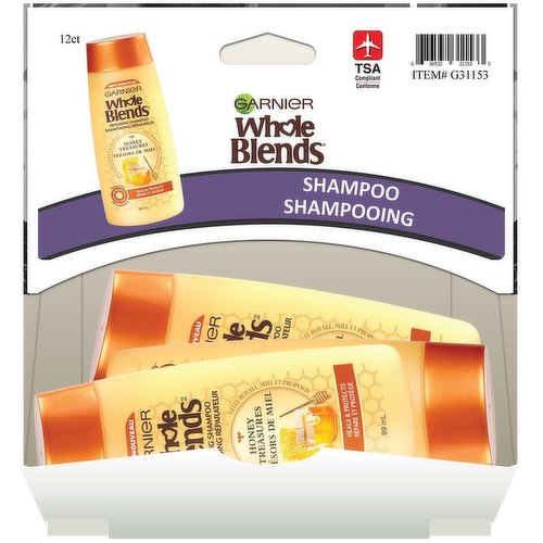 Garnier - Whole Blends Shampoo, Honey Treasures