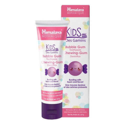 Himalaya Botanique - Kids Toothpaste Bubble Gum