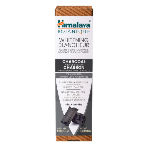 Himalaya - Toothpaste Charcoal + Black Seed Oil Mint