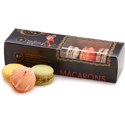 Handcrafted in the traditional French style to bring you a classic macaroon flavour!