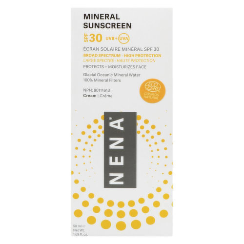 Nena - Mineral Sunscreen Cream 30SPF