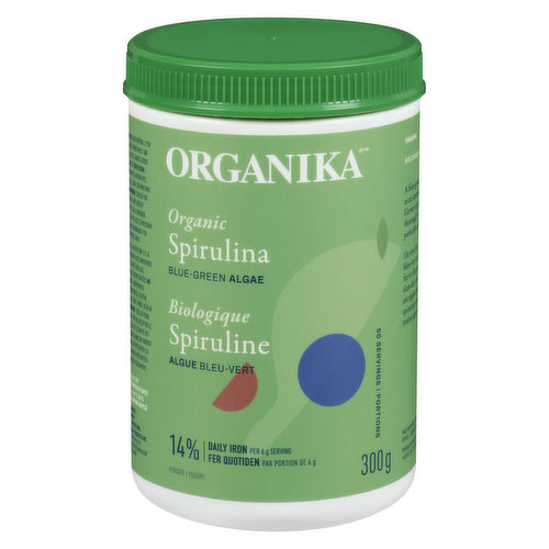 Organika - Spirulina Powder Blue-Green Algae