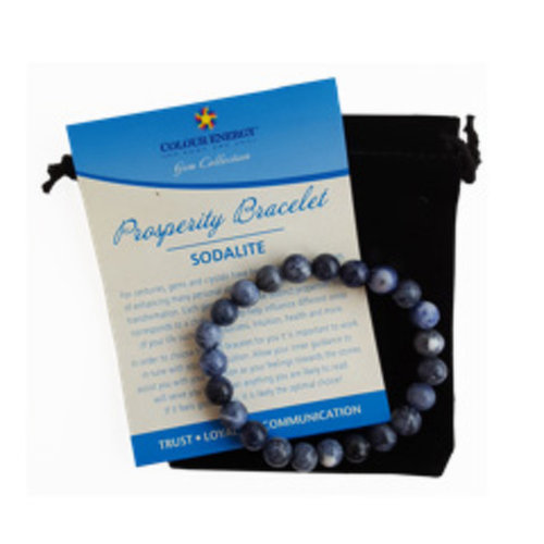 Colour Energy - Prosperity Bracelet Sodalite