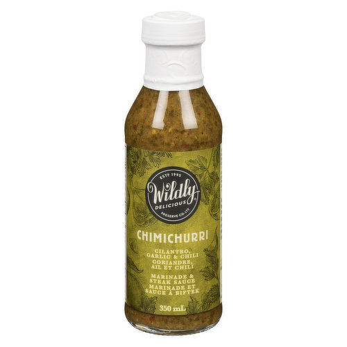 Wildly Delicious - Chimichurri Argentinian Steak Sauce