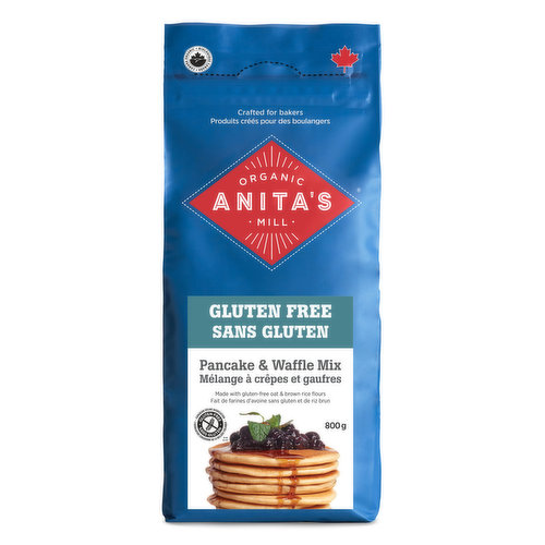 Anita's - Organic Pancake & Waffle Mix - Gluten Free