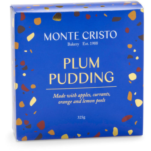 Monte Cristo Bakery - Plum Pudding - Urban Fare