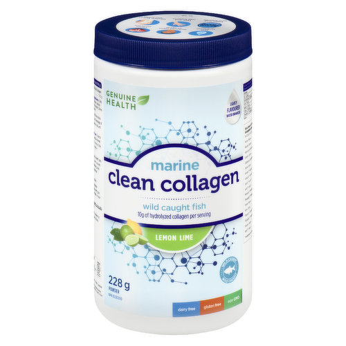 Genuine Health - Marine Collagen Lemon Lime