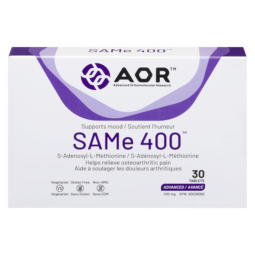 AOR - AOR SAMe 400MG