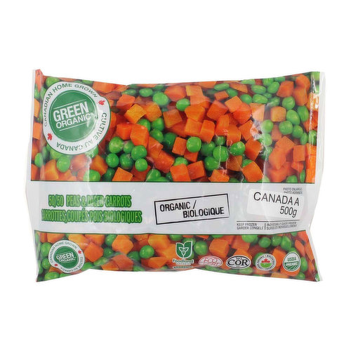 Green Organic - 50/50 Peas & Diced Carrots