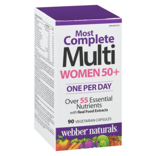 Webber Naturals - Women 50+ Most Complete Multi Vitamin