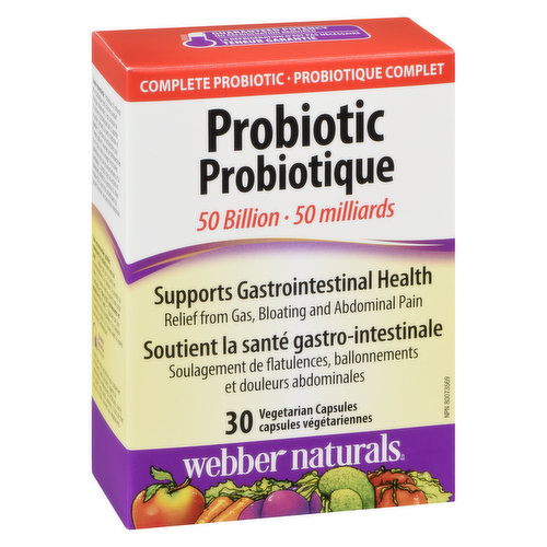 Webber Naturals - Probiotic Vitamin 50 Billion