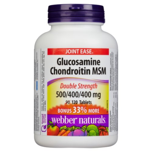 Webber naturals - Glucosamine Chondroitin MSM