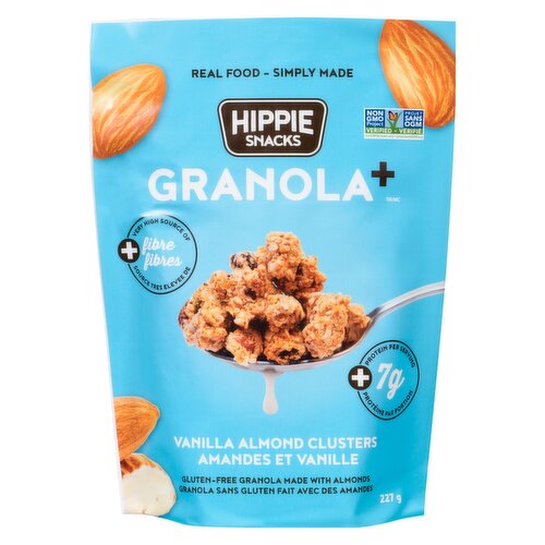 Hippie Foods - Granola Vanilla Almond Clusters