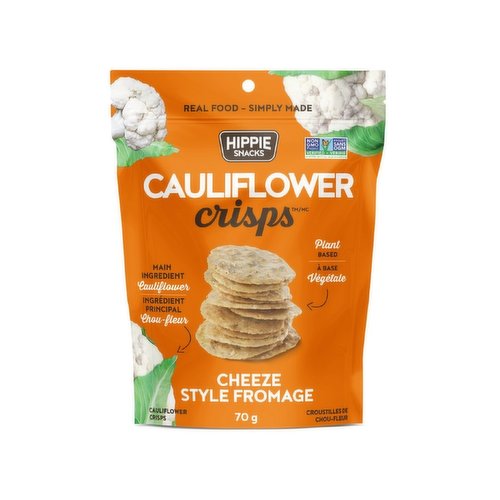 Hippie Snacks - Cauliflower Crisps - Cheeze