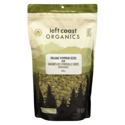 Left Coast - Raw Pumpkin Seeds Organic