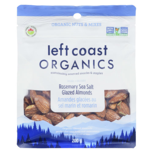 Left Coast - Almonds Rosemary Sea Salt Organic