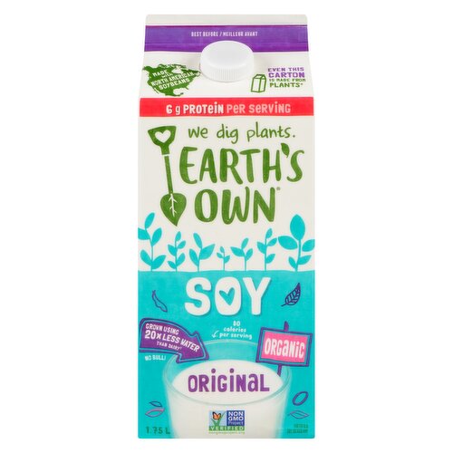 EARTH'S OWN - Soy Original Organic