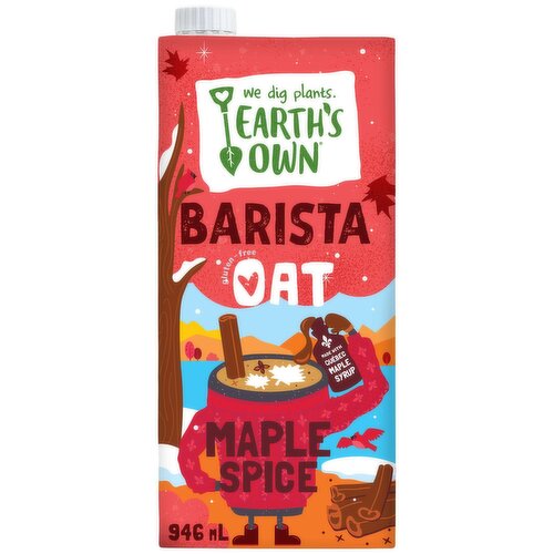 Earth's Own - Oat Barista, Limited Edition Maple Spice