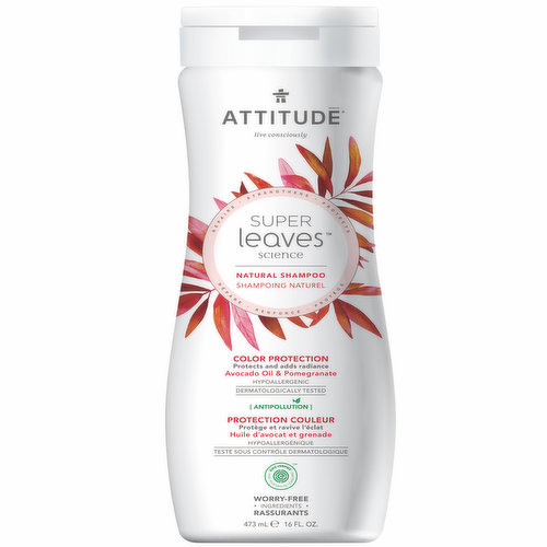 Attitude - Super Leaves Natural Shampoo - Colour Protection
