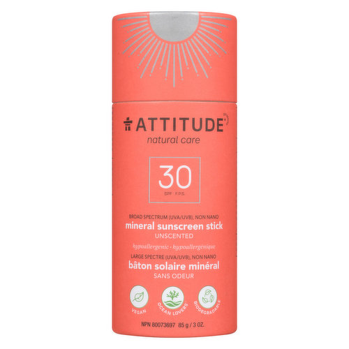 Attitude - Sunscreen Stick SPF 30