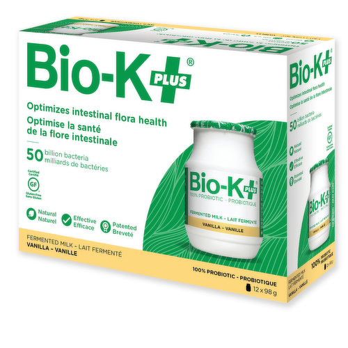 Bio-K+ - Fermented Milk Probiotic Vanilla