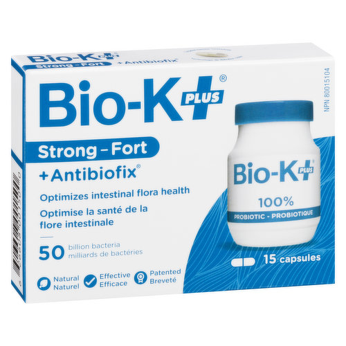Bio-K+ - Probiotic Capsules Antibio Pro