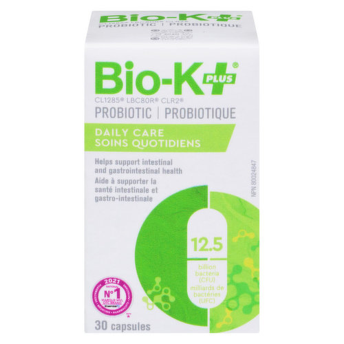 Carefully developed with the intent to promote intestinal & gastrointestinal health, their unique formula contains probiotic bacteria of human origin that can be found naturally in the gut, thus supporting a healthy & balanced intestinal flora. Each probiotic strain works synergistically for proven results in supporting overall health & well+being. A great daily option for people new to probiotics or for those that tend to experience constipation more easily. Suitable for vegans.