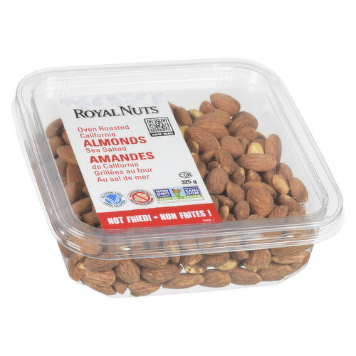 Royal Nuts - Oven Roasted Sea Salted Almonds