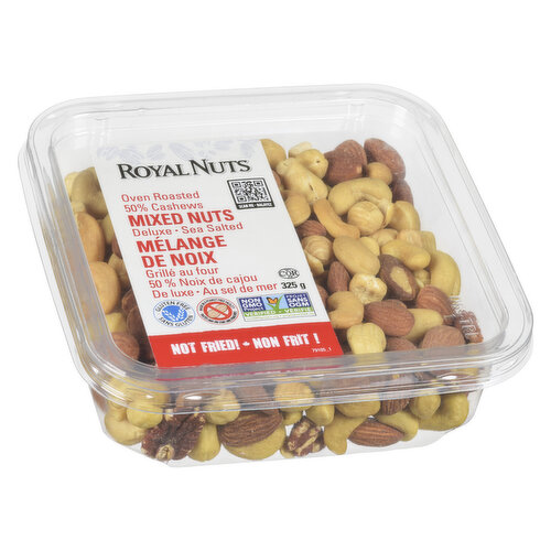 Deluxe Nut Mix, Roasted and Salted