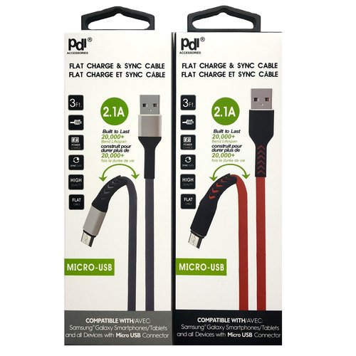 Pdi Accessories - Flat Charge & Sync Cable