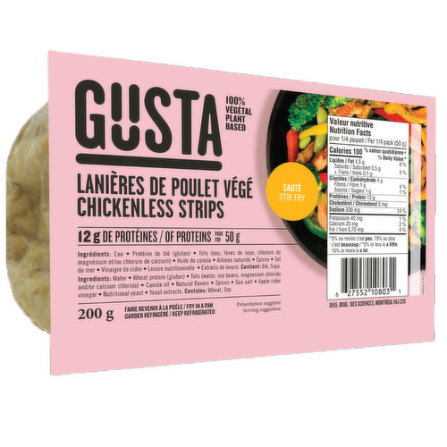 Gusta - Chickenless Strips