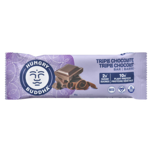 Hungry Buddha - Triple Chocolate Bar