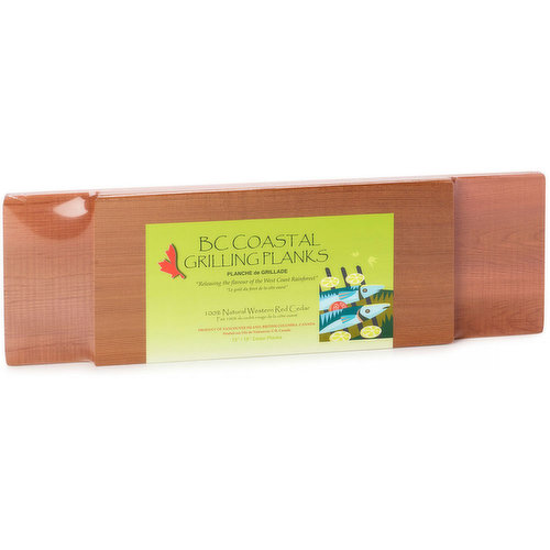 BC Coasteal - Cedar Grilling Plank