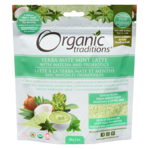 Organic Traditions - Yerba Mint Latte