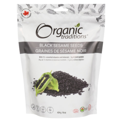 Organic Traditions - Black Sesame Seeds