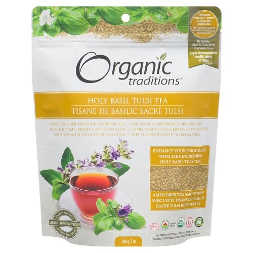 Organic Traditions Tea Holy Basil Tulsi Choices Markets