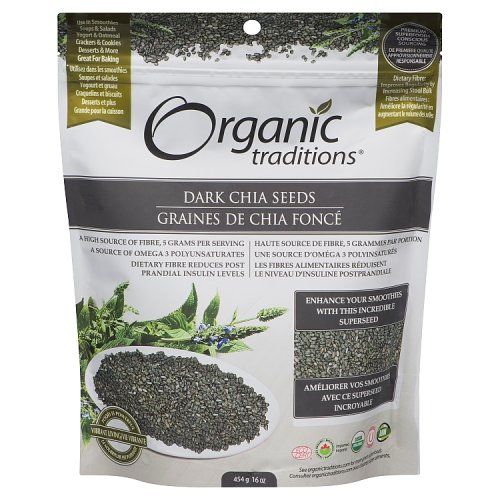 Organic Traditions - Chia Seeds Dark