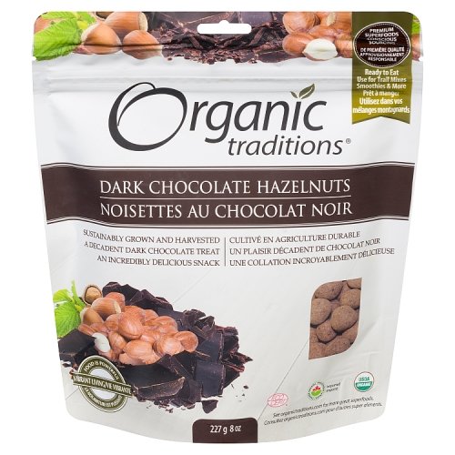 Organic Traditions - Hazelnuts Dark Chocolate