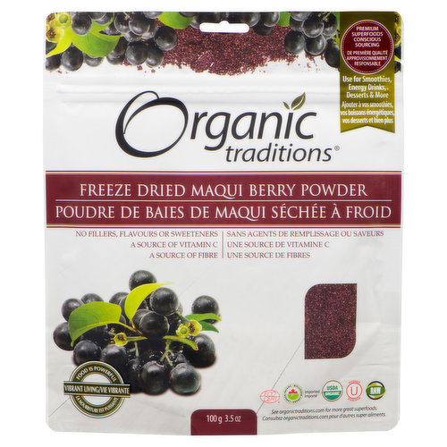 Organic Traditions - ORG TRAD MAQUI BERRY POWDER