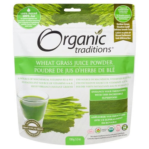 Organic Traditions Juice Powder Wheat Grass Save On Foods 2944