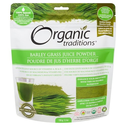 Organic Traditions - Barley Grass Juice Powder