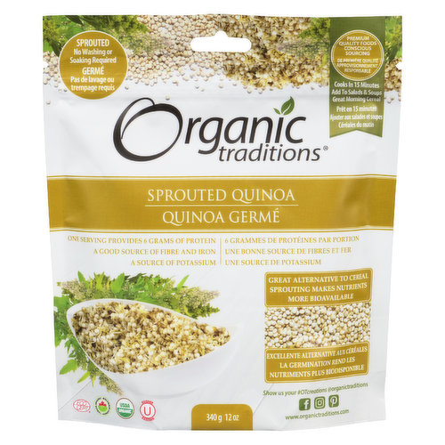 Organic Traditions - Sprouted Quinoa