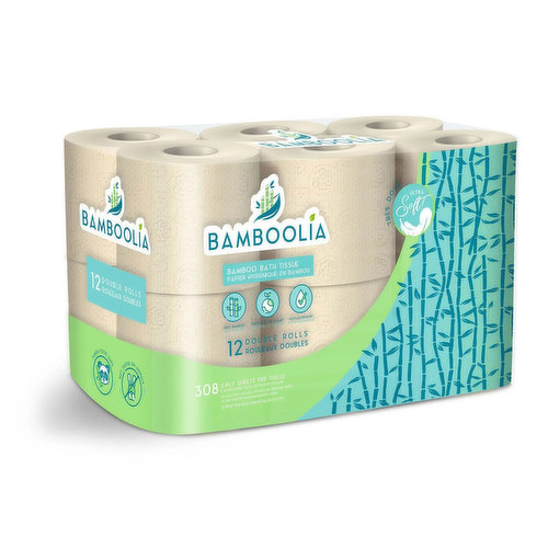 Bamboolia - Bathroom Tissue 2 Ply