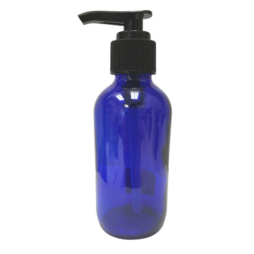 Pure Potent Wow - Glass Bottle Blue with Pump 120 ML