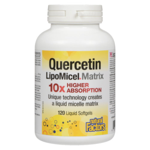 Natural Factors - Quercetin Lipomic Matrix 250mg