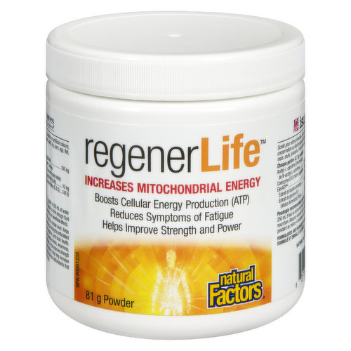 Natural Factors - RegenerLife Mitochondrial Energy