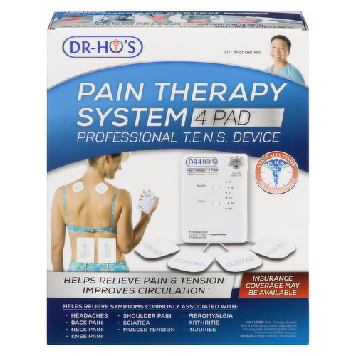 DR-HO'S - Neck Pain Pro with Gel Pad Kit and Pain Therapy Back Relief